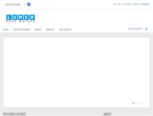 Tablet Screenshot of lumer.com